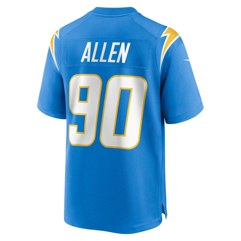 Brevin Allen Los Angeles Chargers Nike Team Game Jersey -  Powder Blue