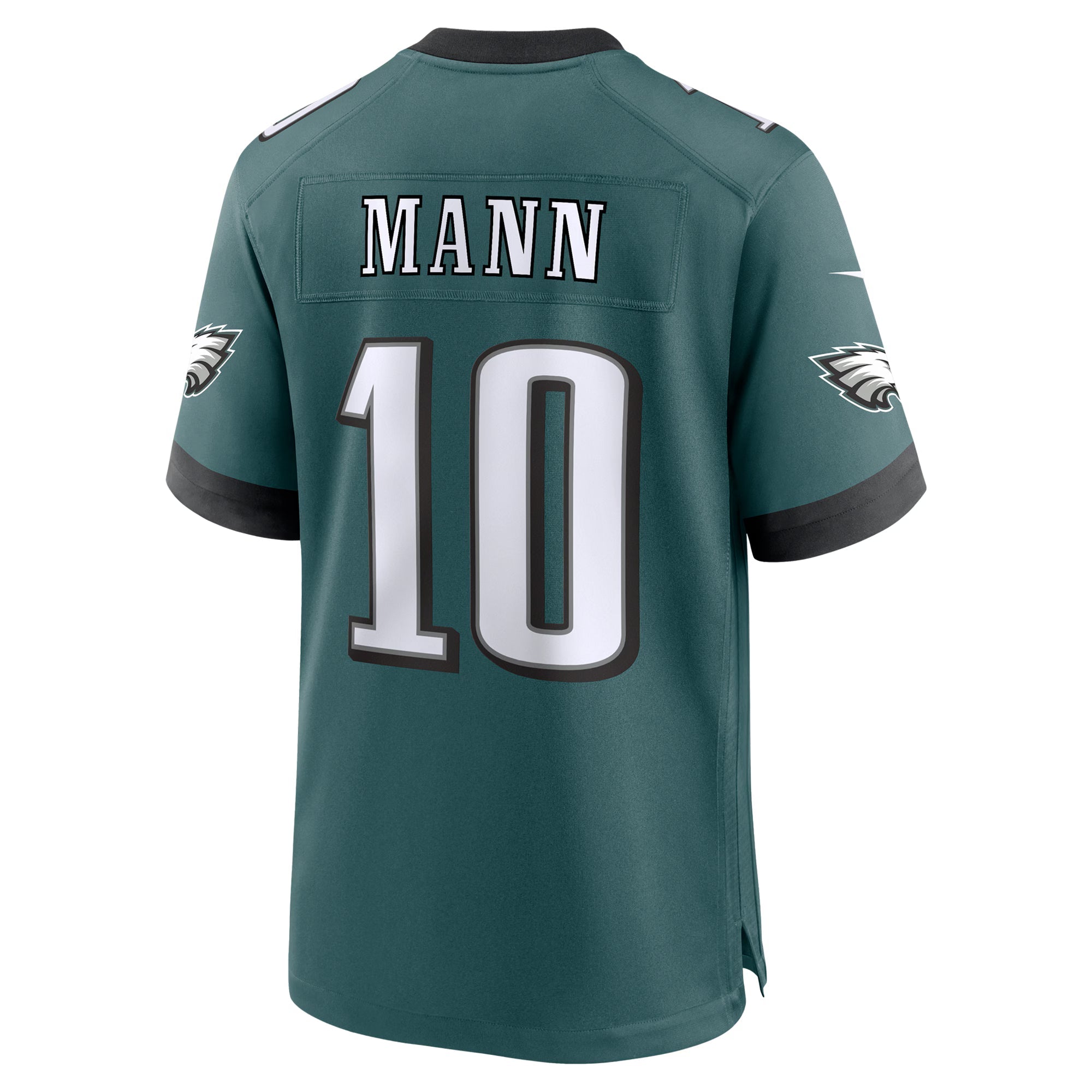 Philadelphia Eagles Braden Mann Midnight Green Team Game Jersey