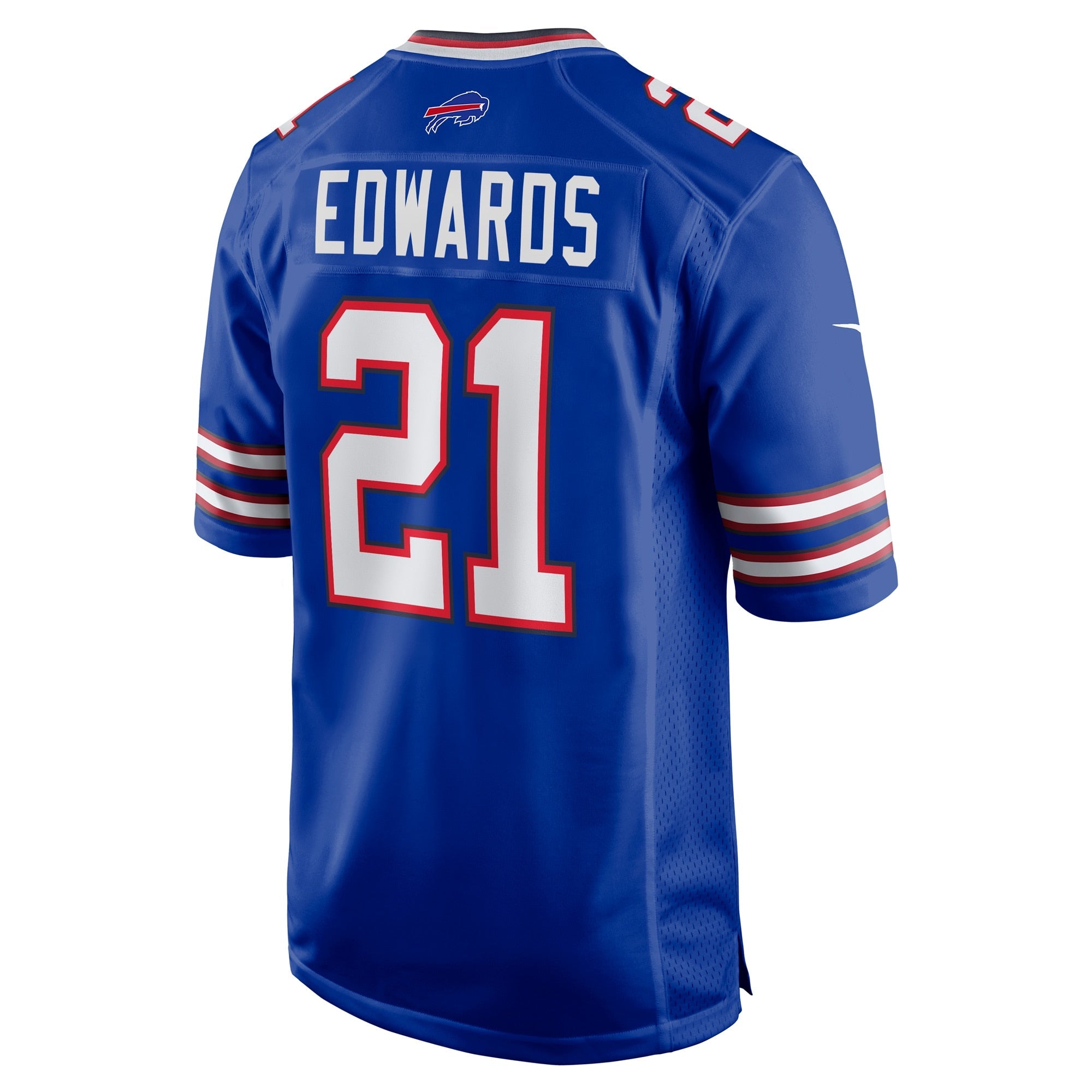 Buffalo Bills Mike Edwards Royal Game Jersey