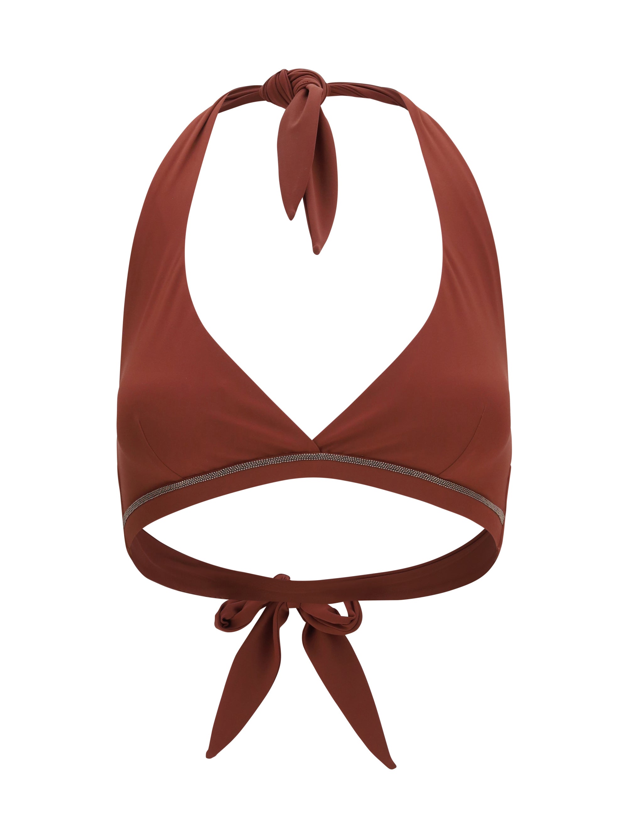 Brunello Cucinelli Women Triangle Bikini Top