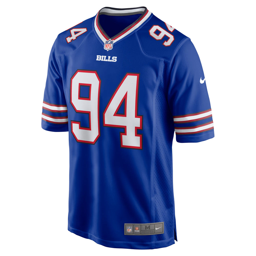 Buffalo Bills Andrew Brown Royal Game Jersey