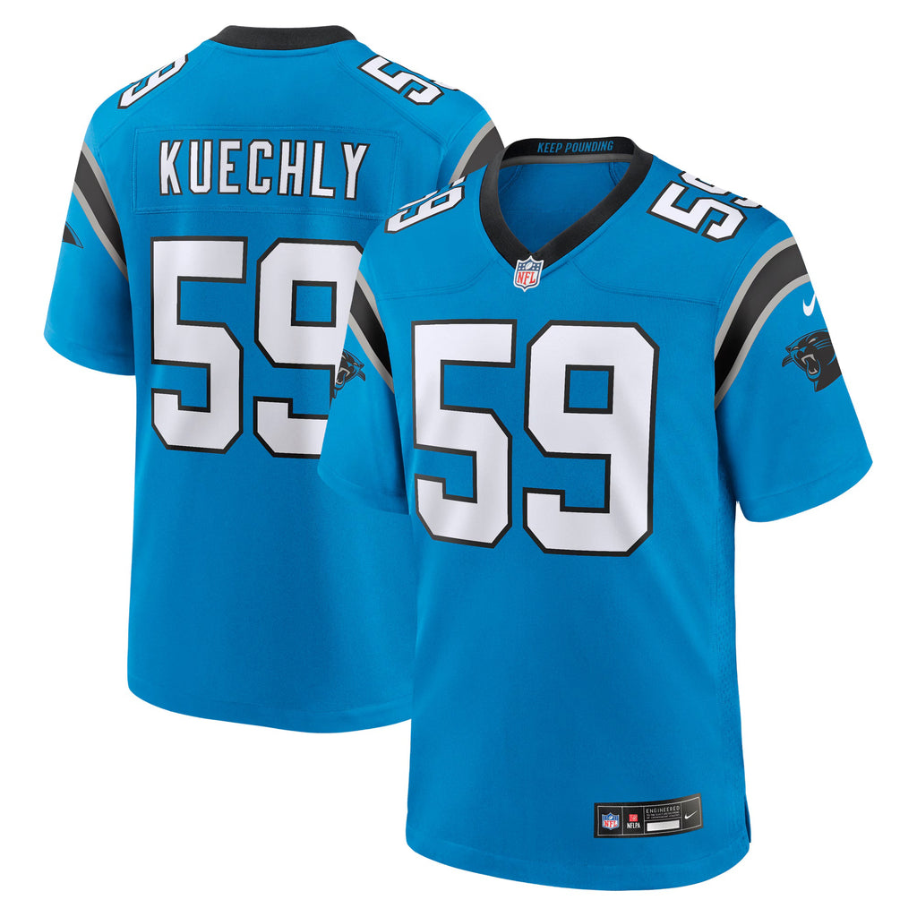 Carolina Panthers Luke Kuechly Blue Retired Player Alternate Game Jersey