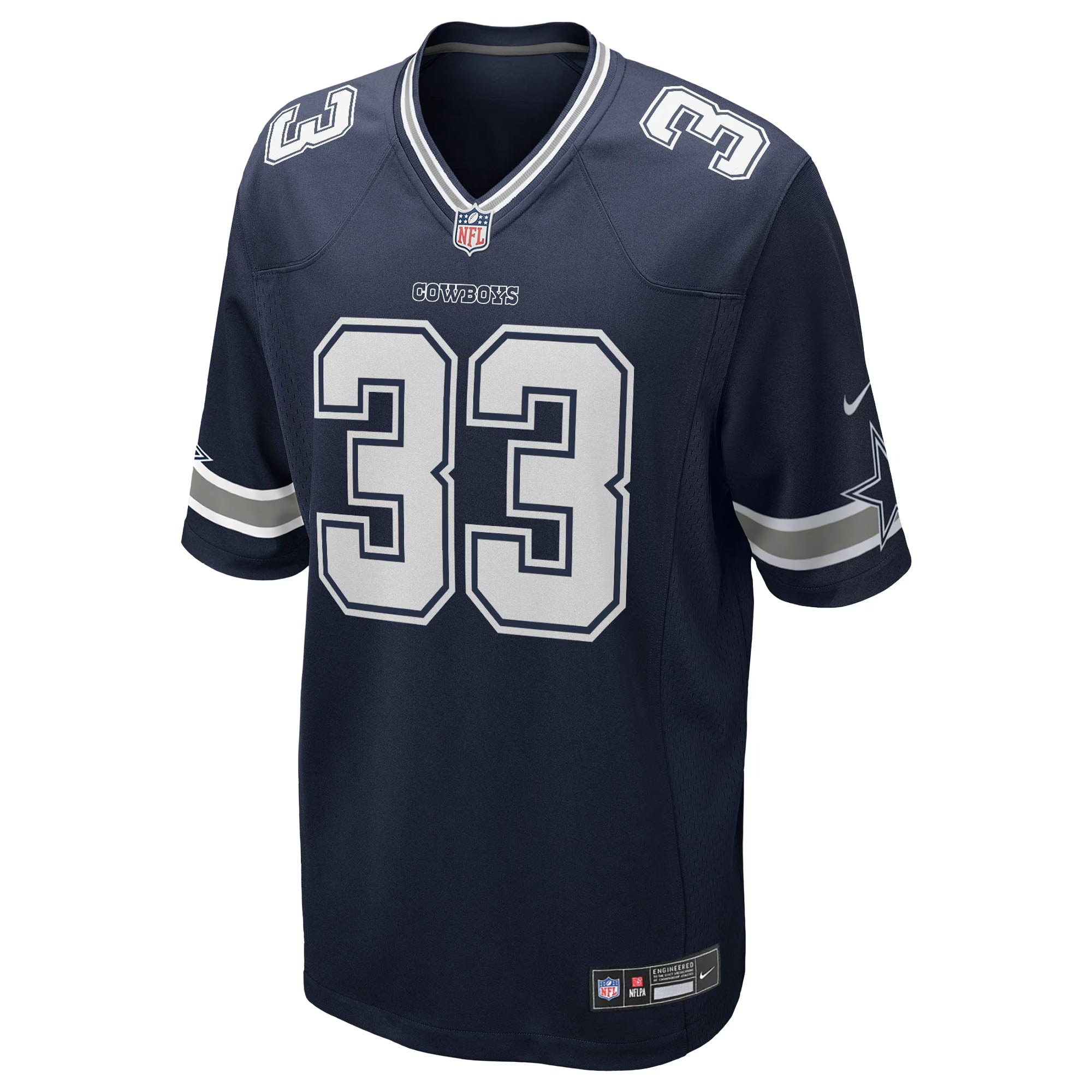 Dallas Cowboys Javonte Williams Navy Team Game Jersey