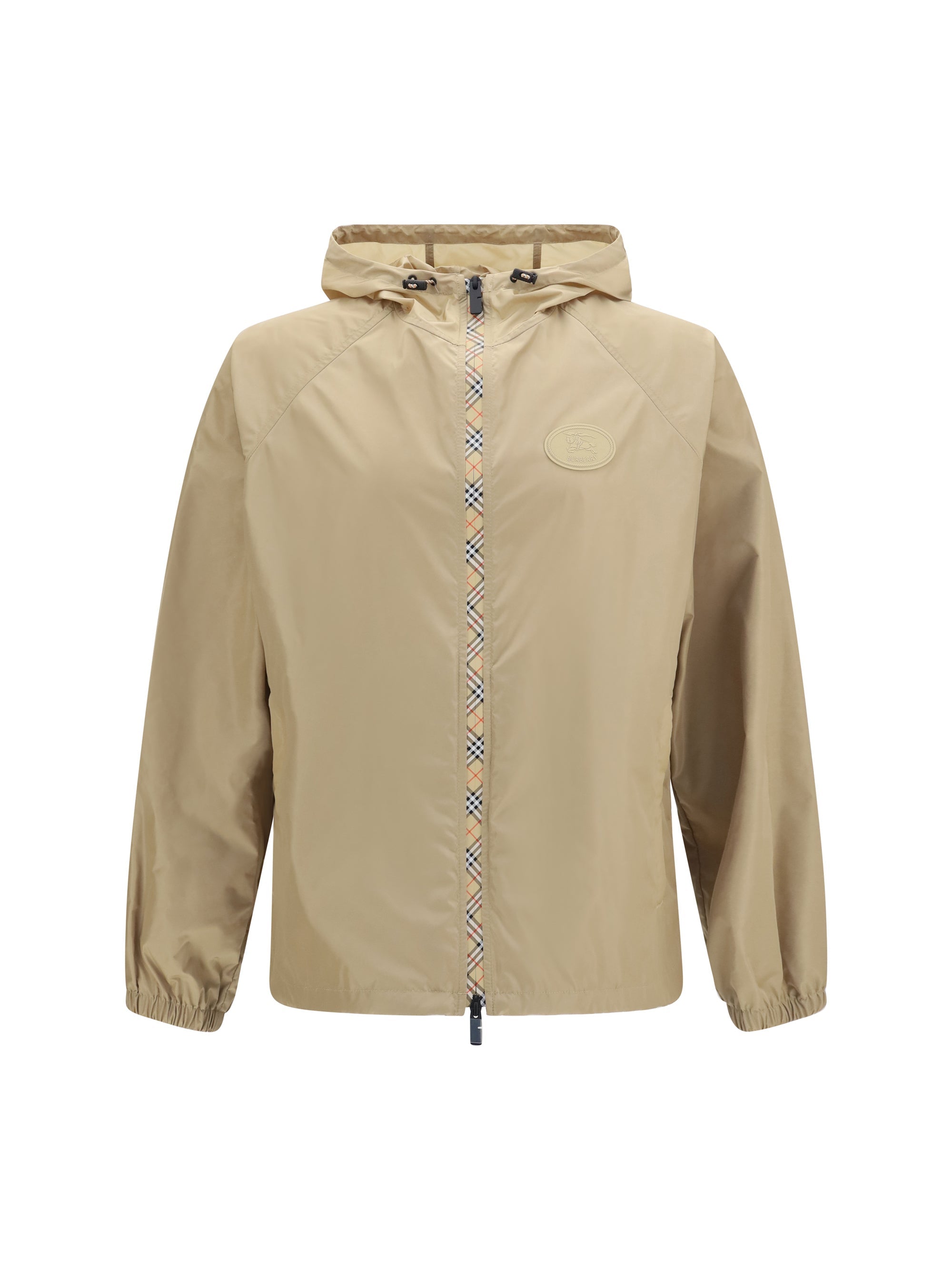 Burberry Men Nylon Hooded Jacket