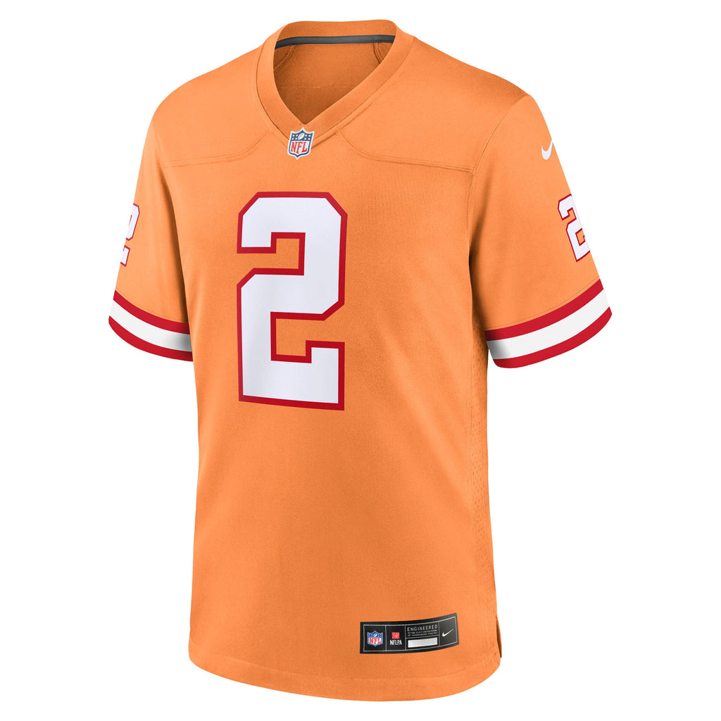 Tampa Bay Buccaneers Emeka Egbuka Creamsicle Alternate 2 Game Jersey