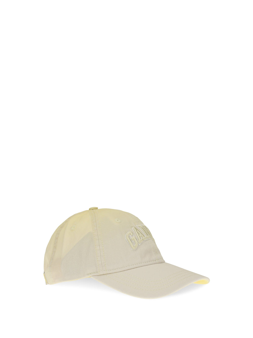 Ganni Women Cotton Logo Baseball Cap