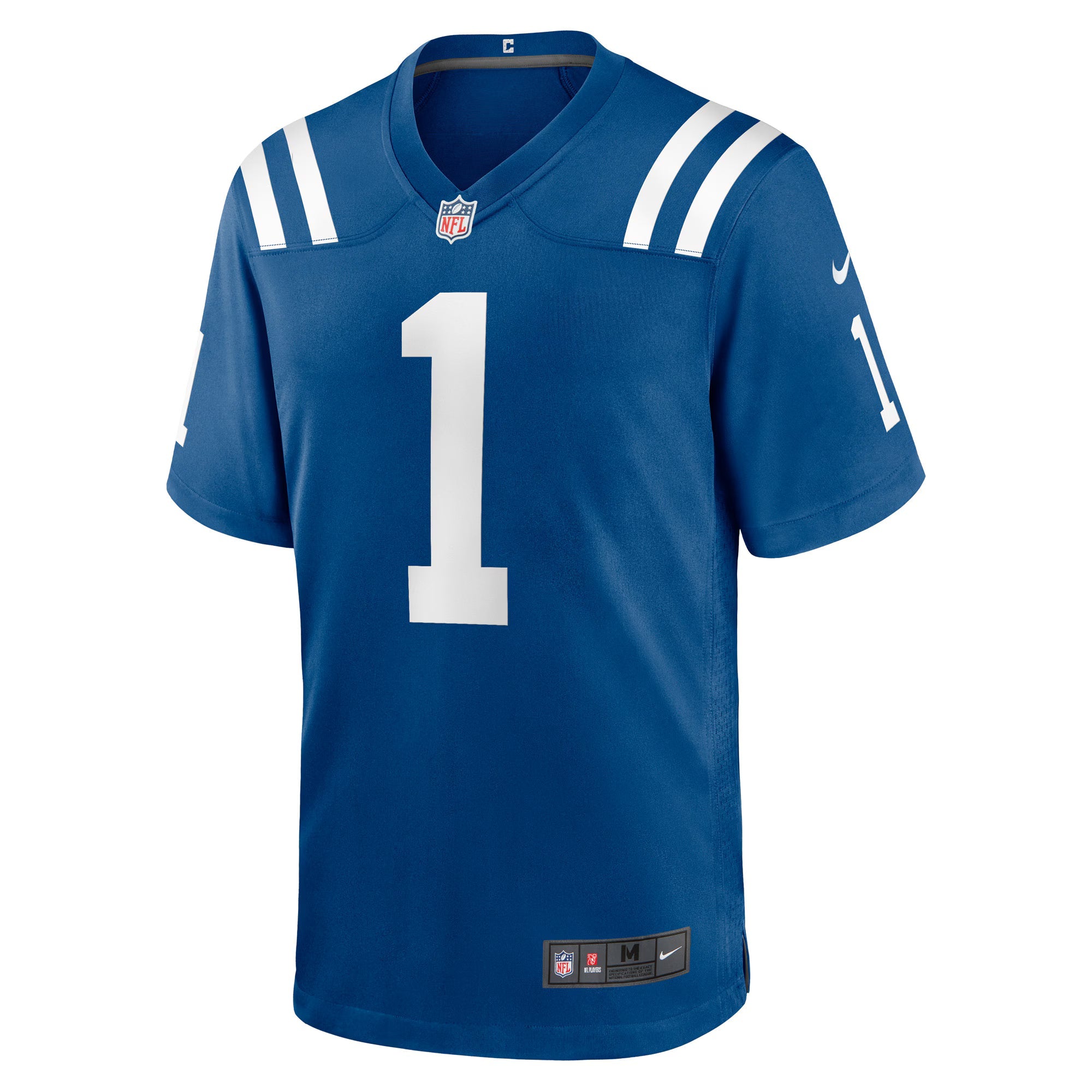 Indianapolis Colts Number 1 Groom Royal Game Jersey