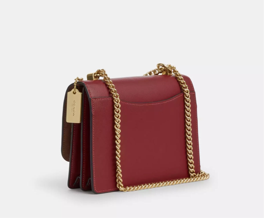 NWT Coach Klare Medium Crossbody in Signature Canvas with Cherry Print