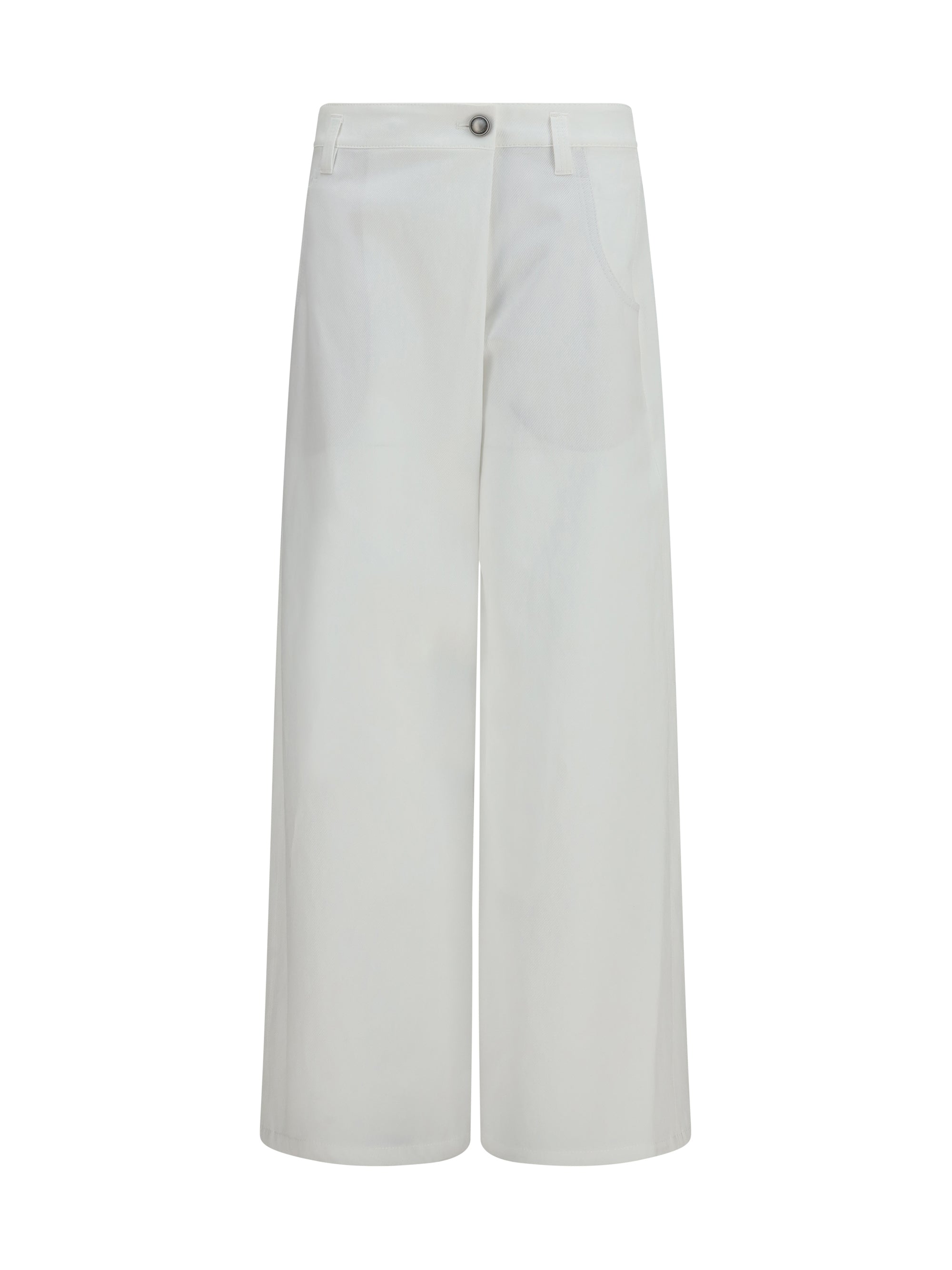 Brunello Cucinelli Women Straight-Leg Cotton Pants