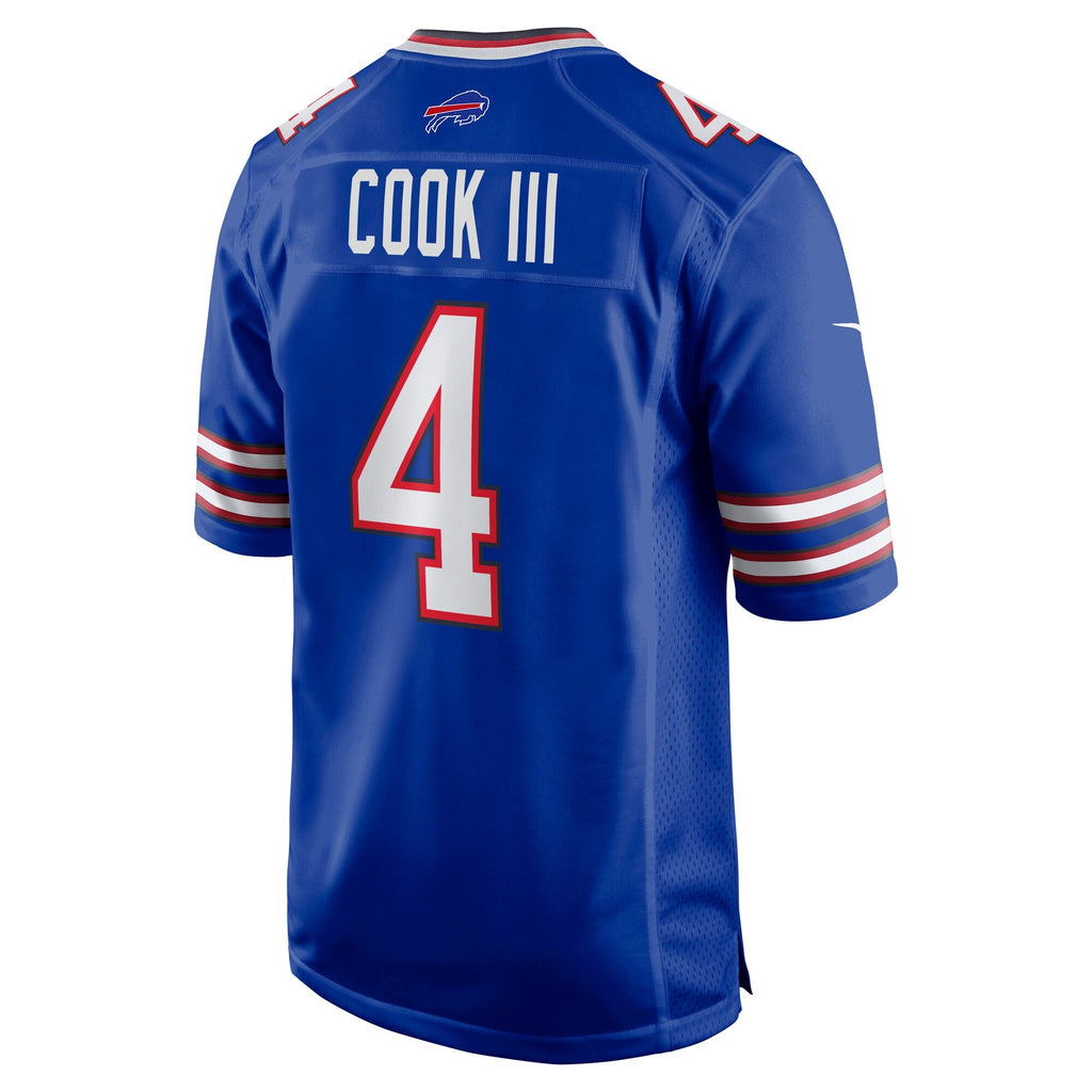 Buffalo Bills James Cook III Royal Team Game Jersey