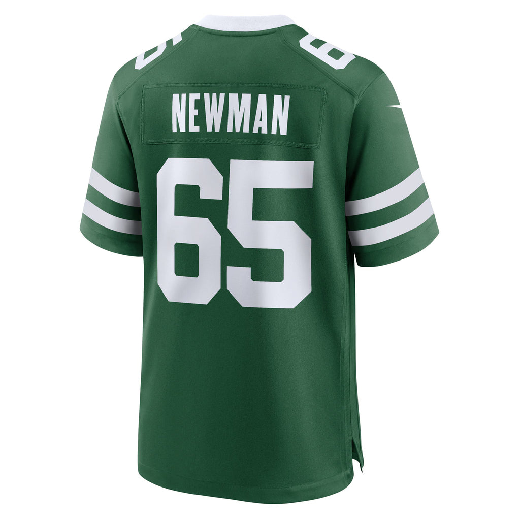 New York Jets Xavier Newman Legacy Green Team Game Jersey