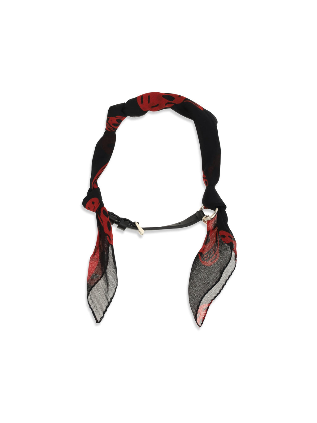 Alexander Mcqueen Women Double-Wrap Skull Scarf Bracelet