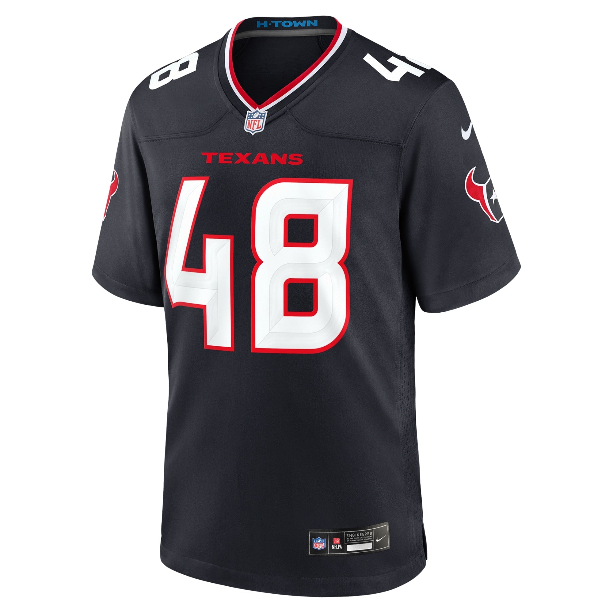 Houston Texans Christian Harris Navy Team Game Jersey