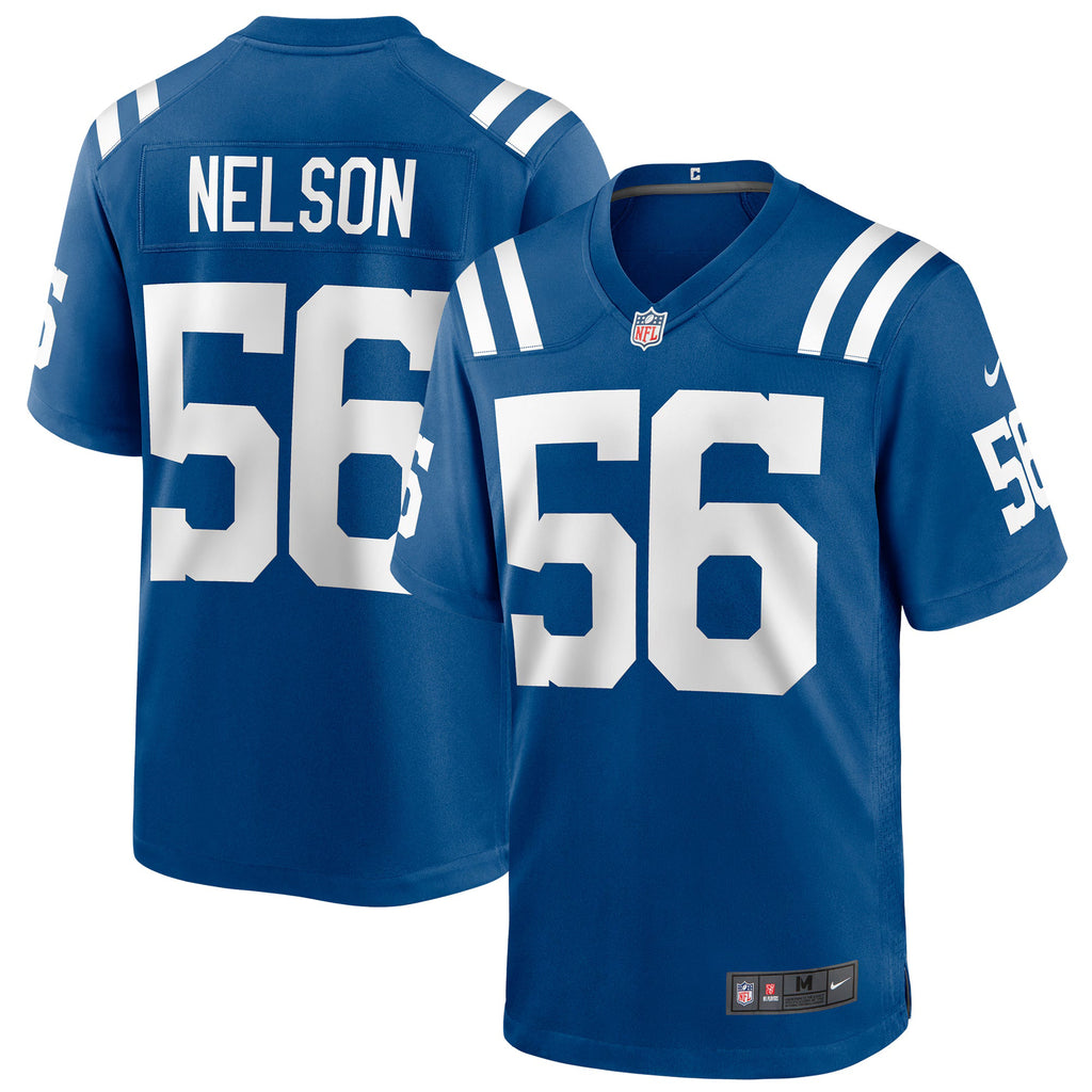 Indianapolis Colts Quenton Nelson Royal Player Game Jersey