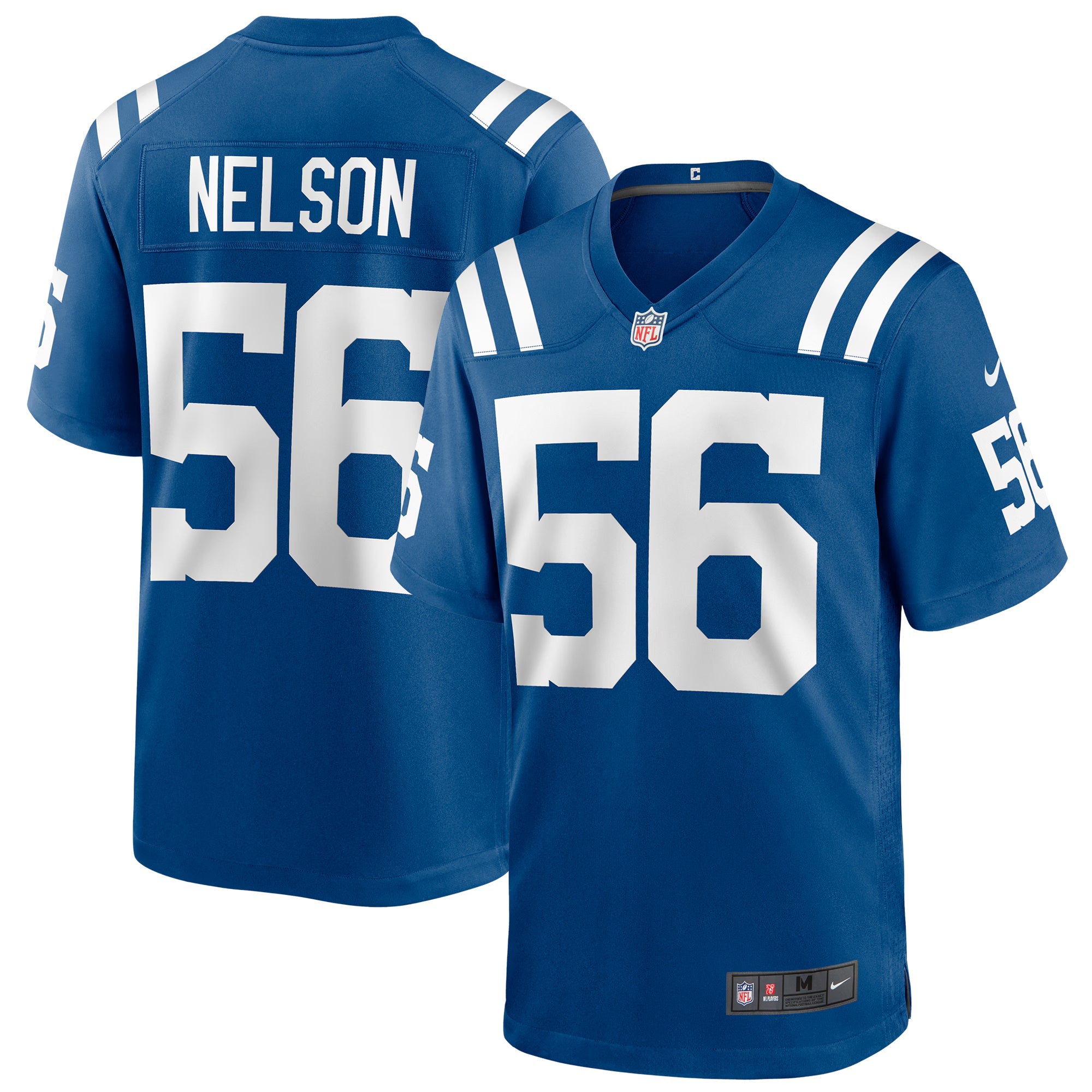 Indianapolis Colts Quenton Nelson Royal Player Game Jersey