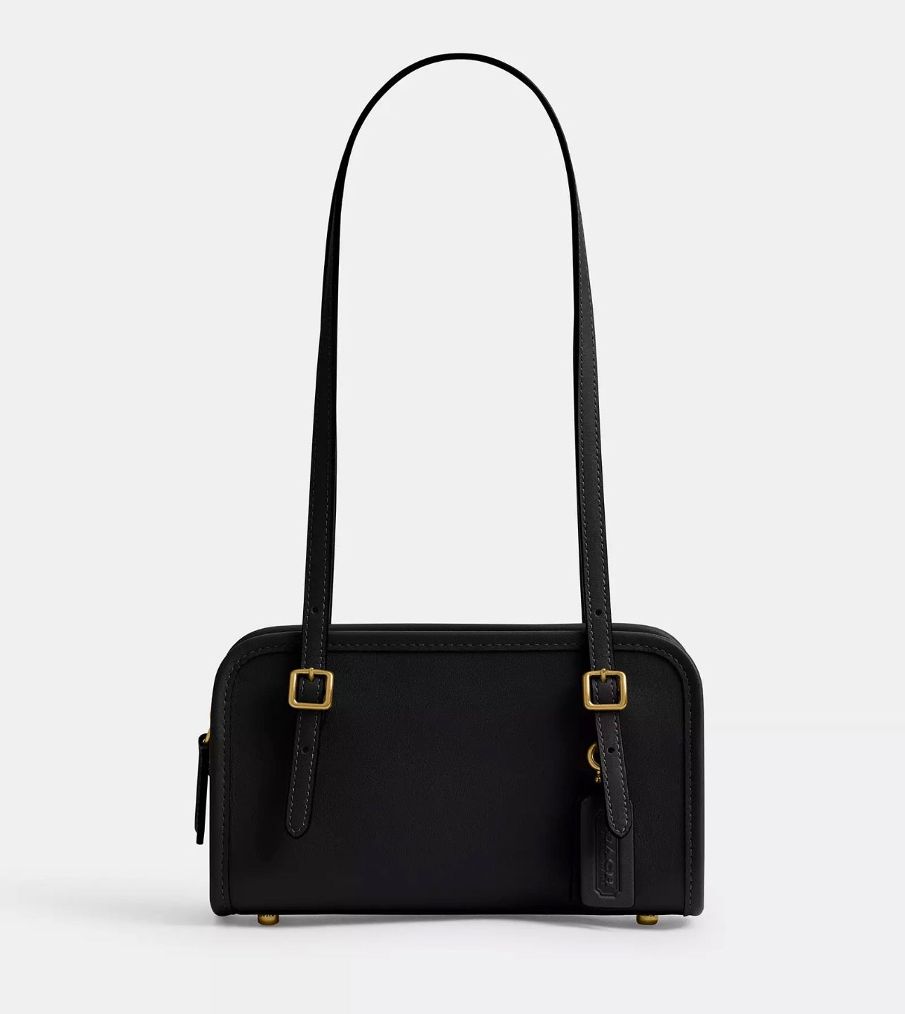 NWT Coach Swing Zip Leather Bag 20 Limited Edition In Black