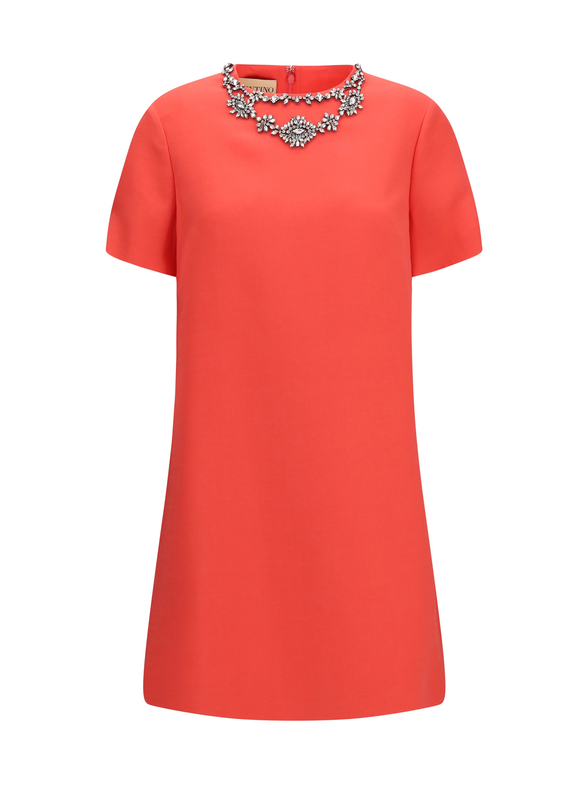 Valentino Women Embellished Crew-Neck Dress