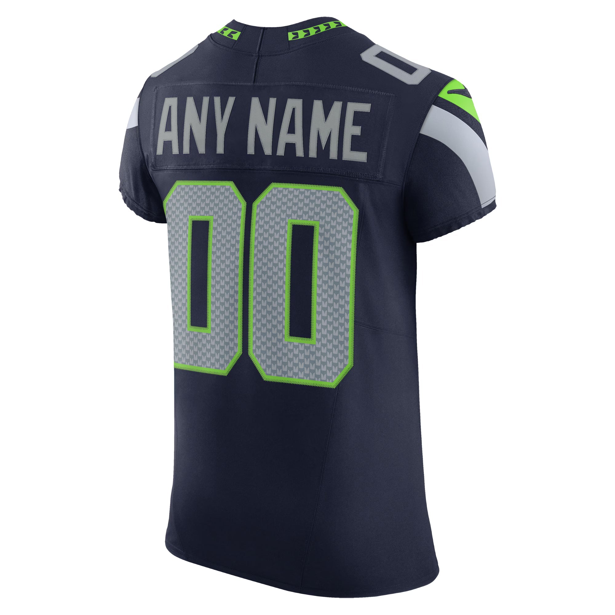 Seattle Seahawks College Navy Vapor F.U.S.E. Elite Custom Jersey