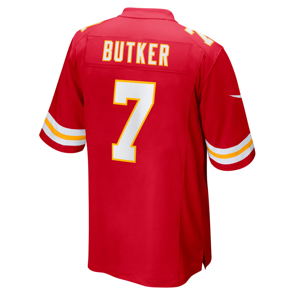 Kansas City Chiefs Harrison Butker Red Game Jersey