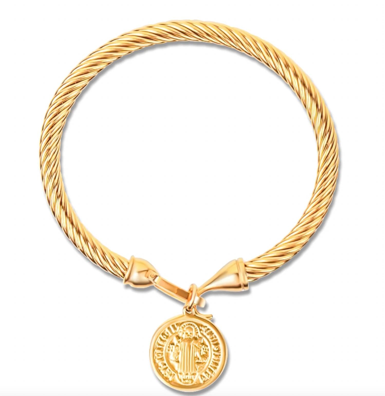 Women's Maya Coin Bracelet In Gold