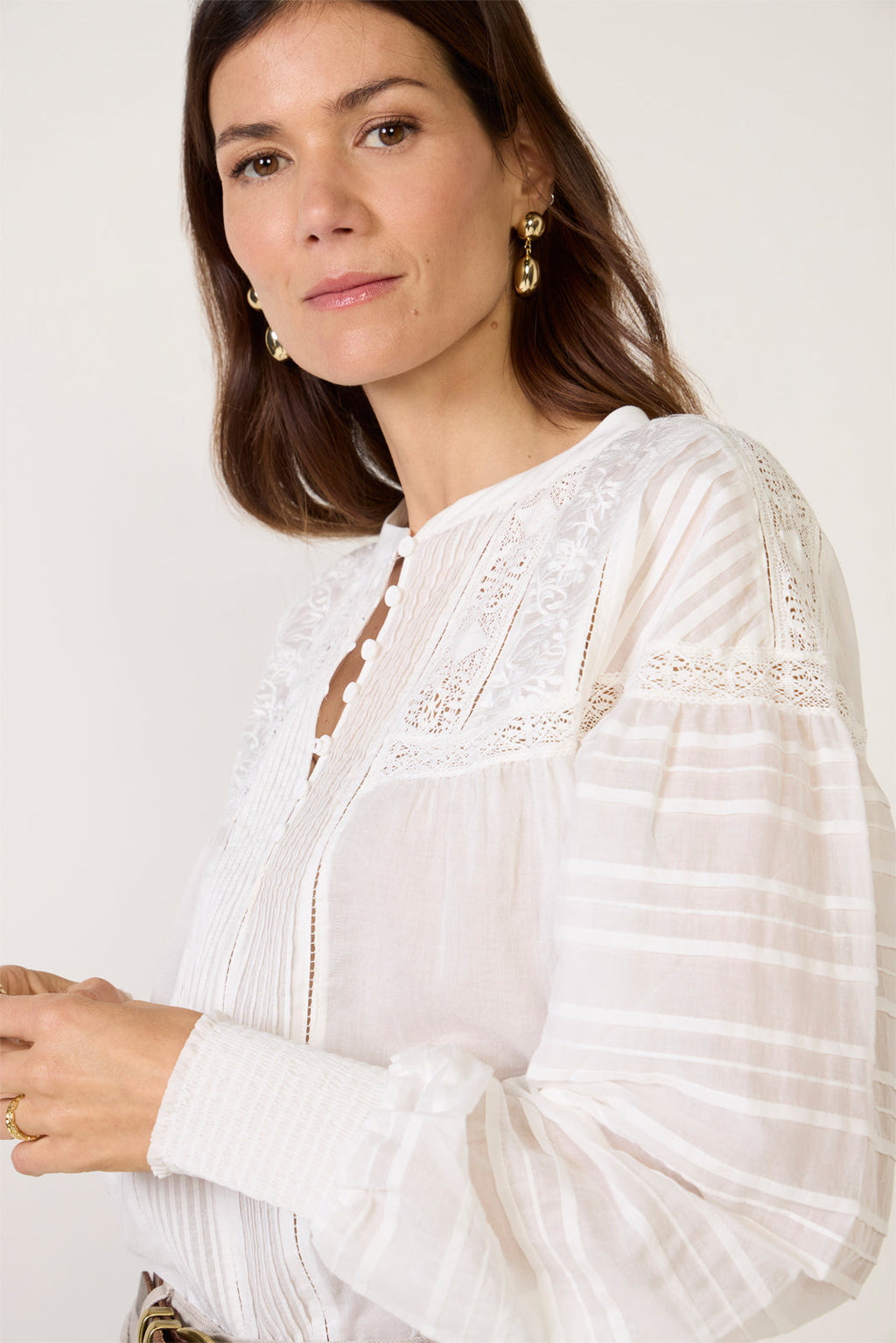 Women's Adore You Embroidered Blouse