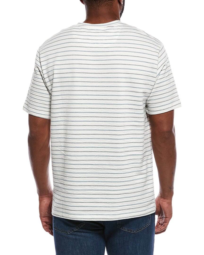Scotch & Soda Seersucker Texture Stripe T-Shirt