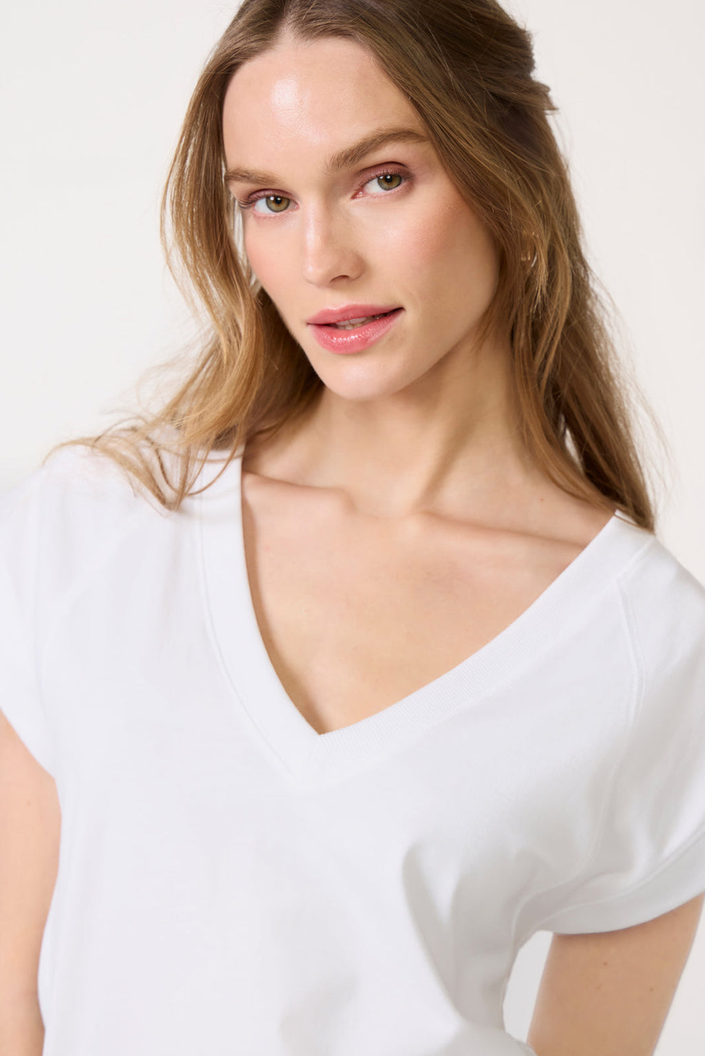 Women's Nora V Neck Muscle T-Shirt