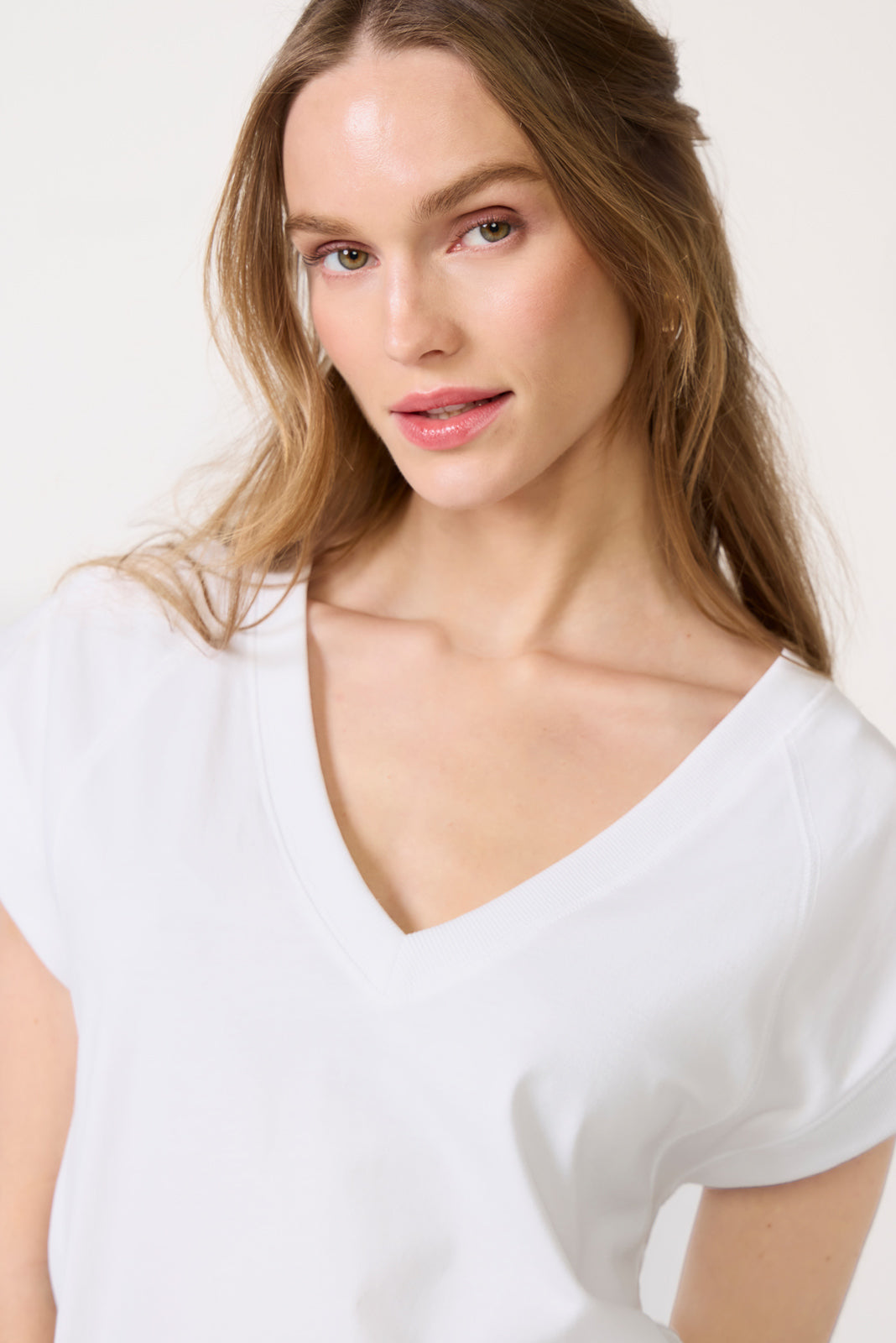Women's Nora V Neck Muscle T-Shirt