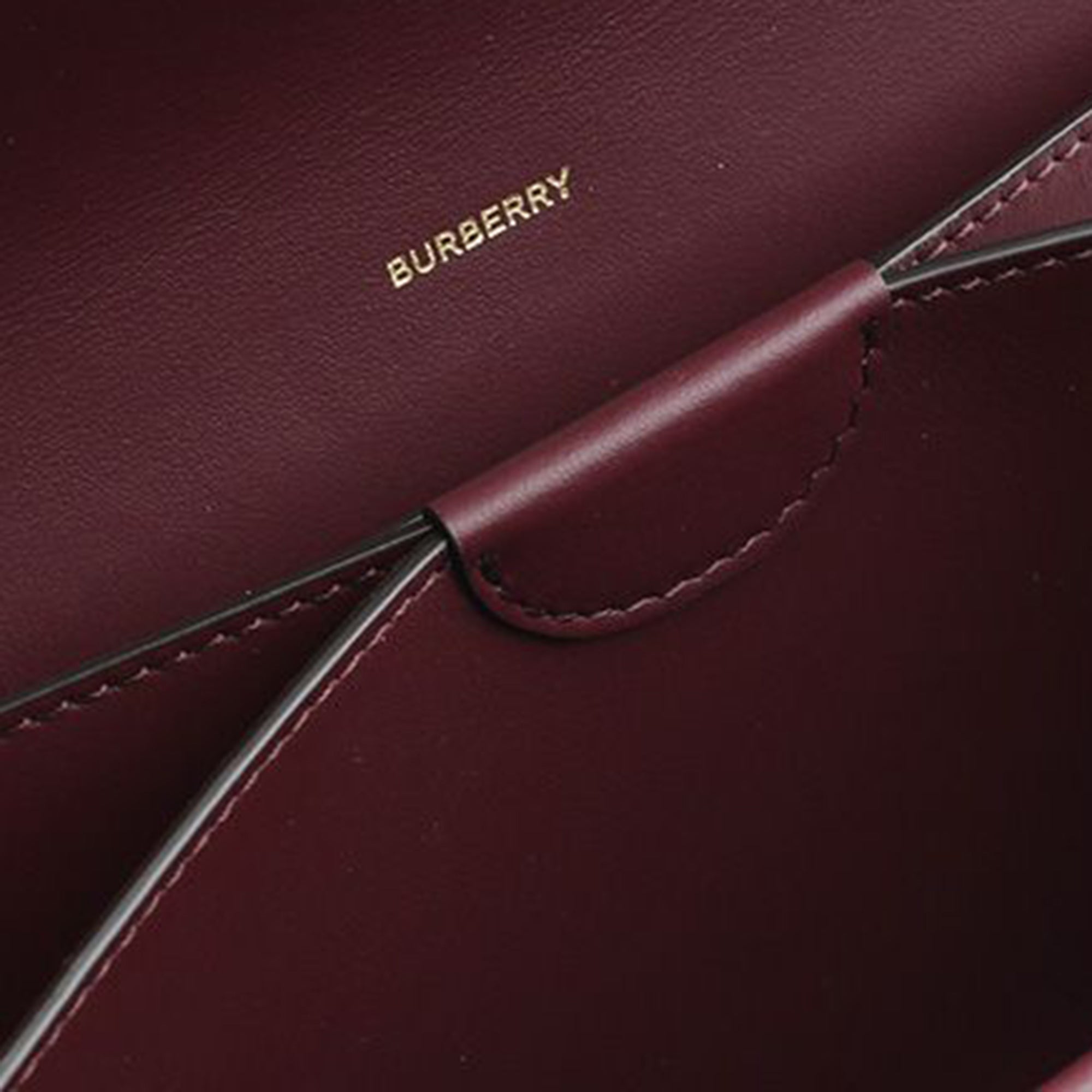 Mahogany Red Mini Crossbody Bag