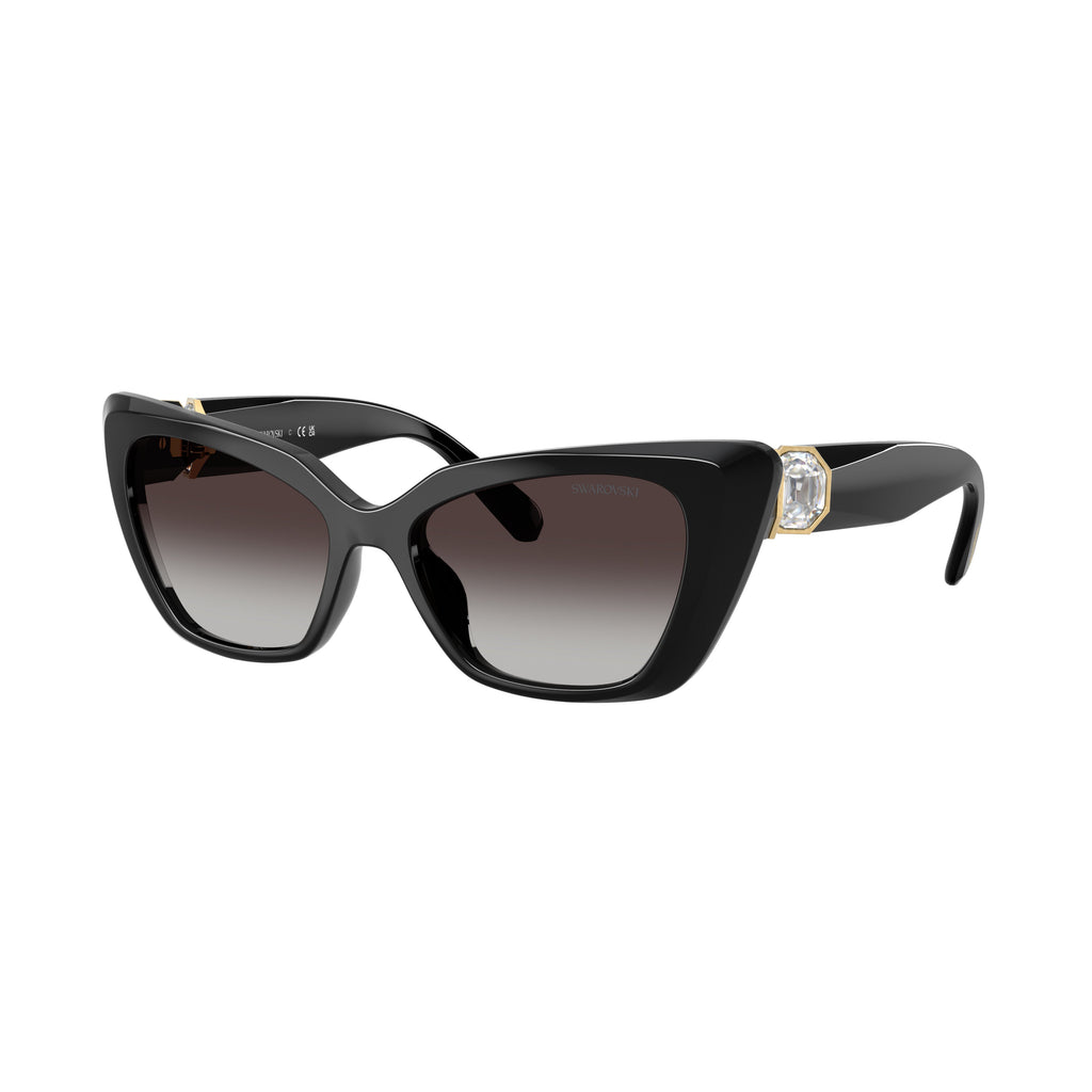 0Sk6047 Cat-Eye Sunglasses with Crystal Embellishments