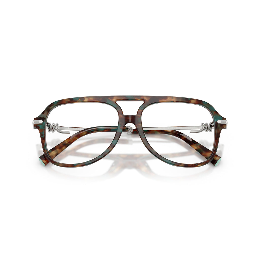 0Tf2283 Aviator-Style Eyeglasses with Tortoiseshell Acetate