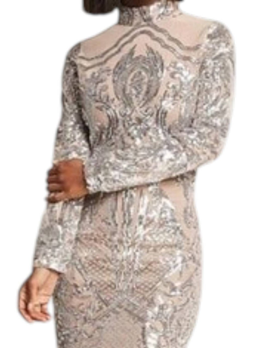 Beyoncé Sequin Dress In Nude
