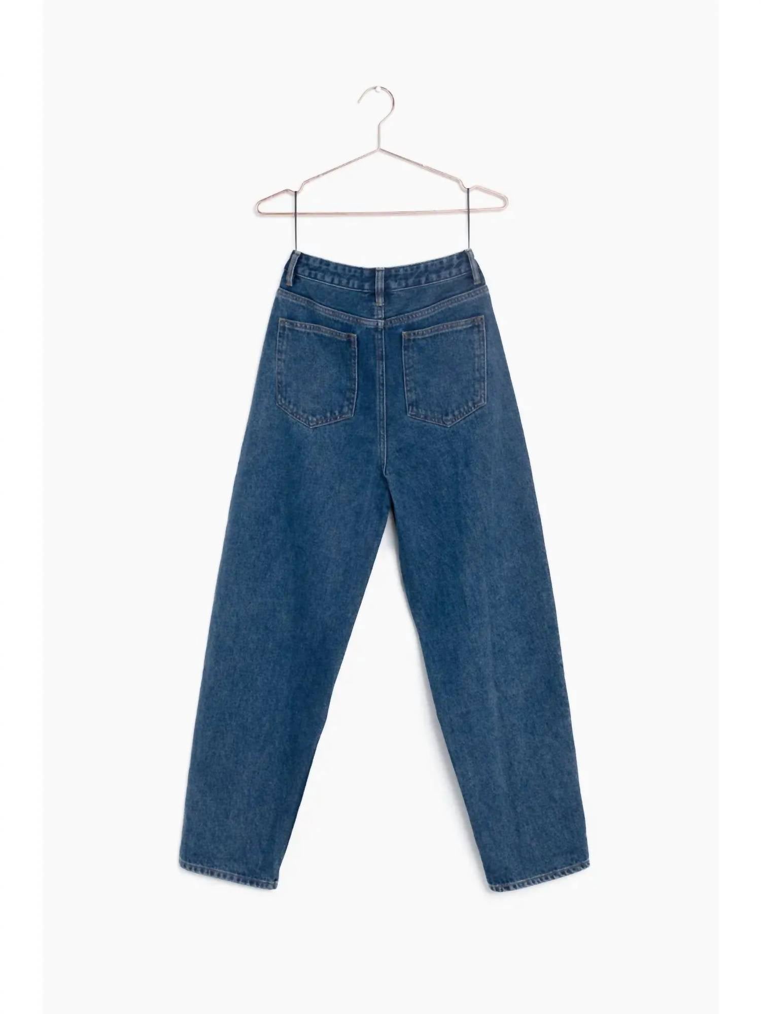 Chessy Straight Leg Jeans In Blue