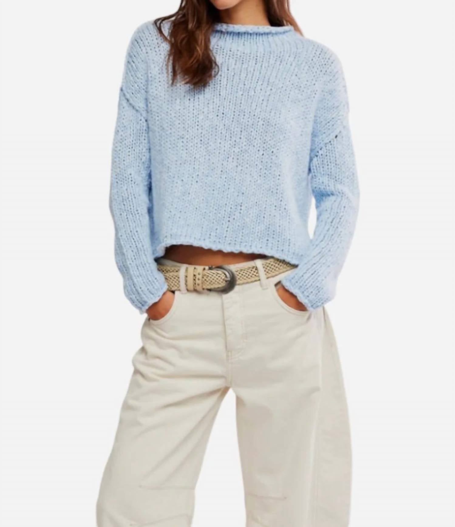 Opal Sweater In Cashmere Blue