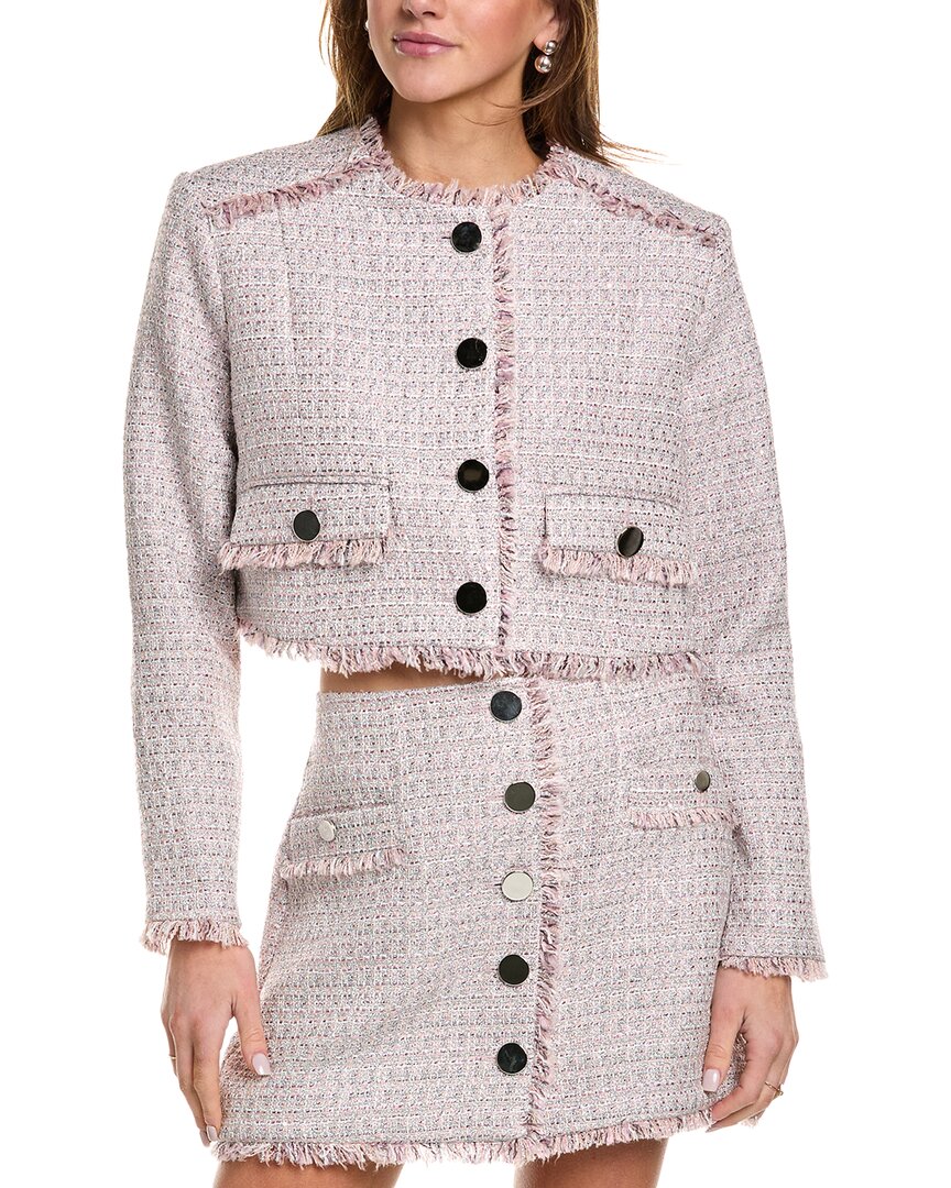 TOCCIN Lainey Cropped Tweed Jacket