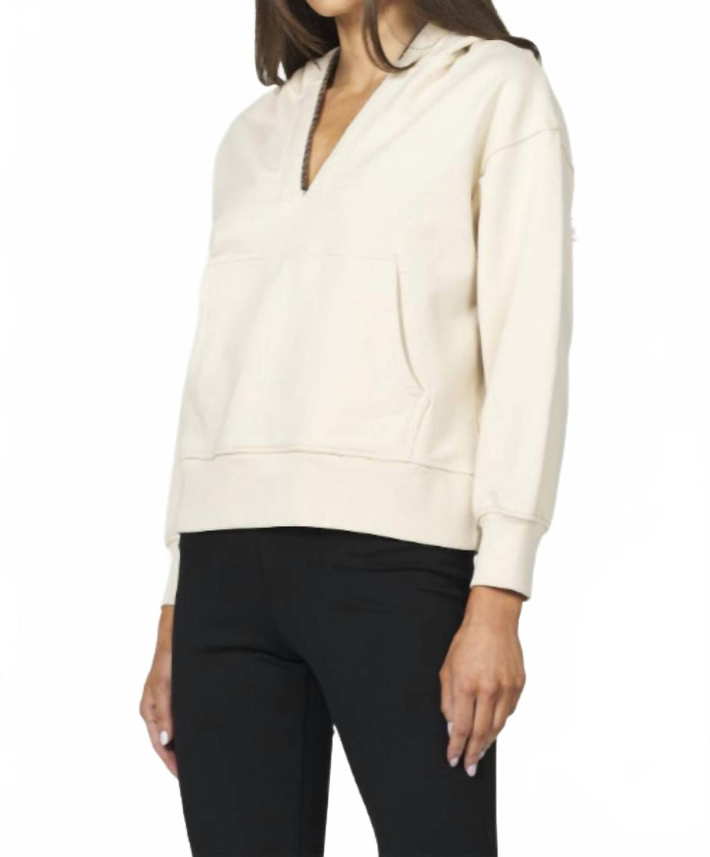 Saphira Pullover Hoodie In Birch
