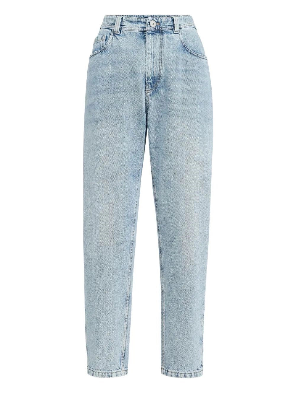 Brunello Cucinelli Women Baggy Tapered Jeans