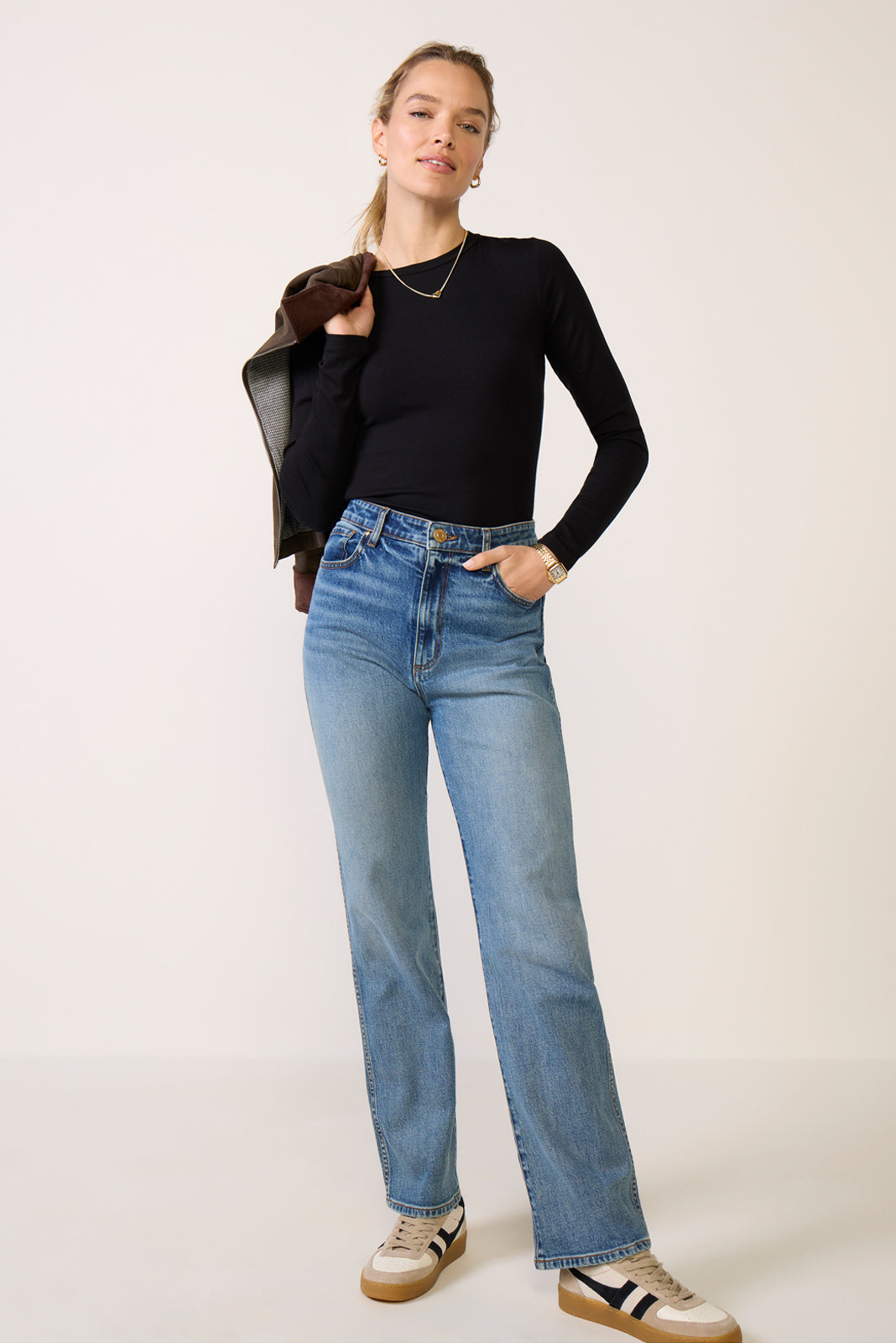 Women's Rilo Rib Long Sleeve Top