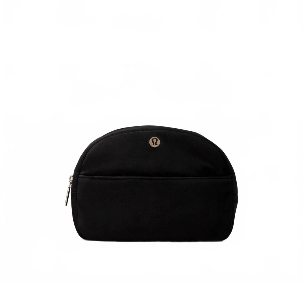 Women's Go Getter Pouch In Black/ Gold