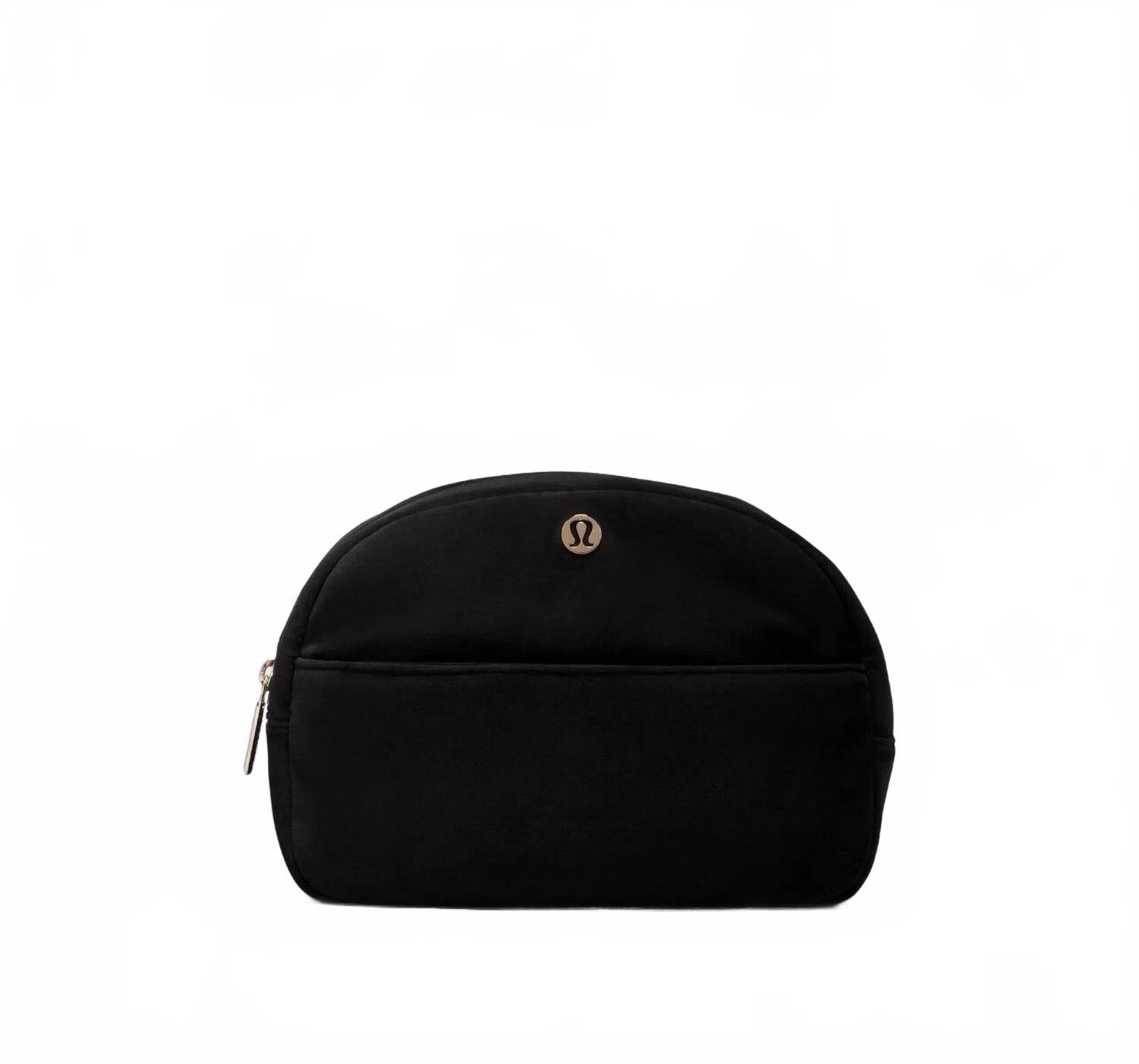 Women's Go Getter Pouch In Black/ Gold