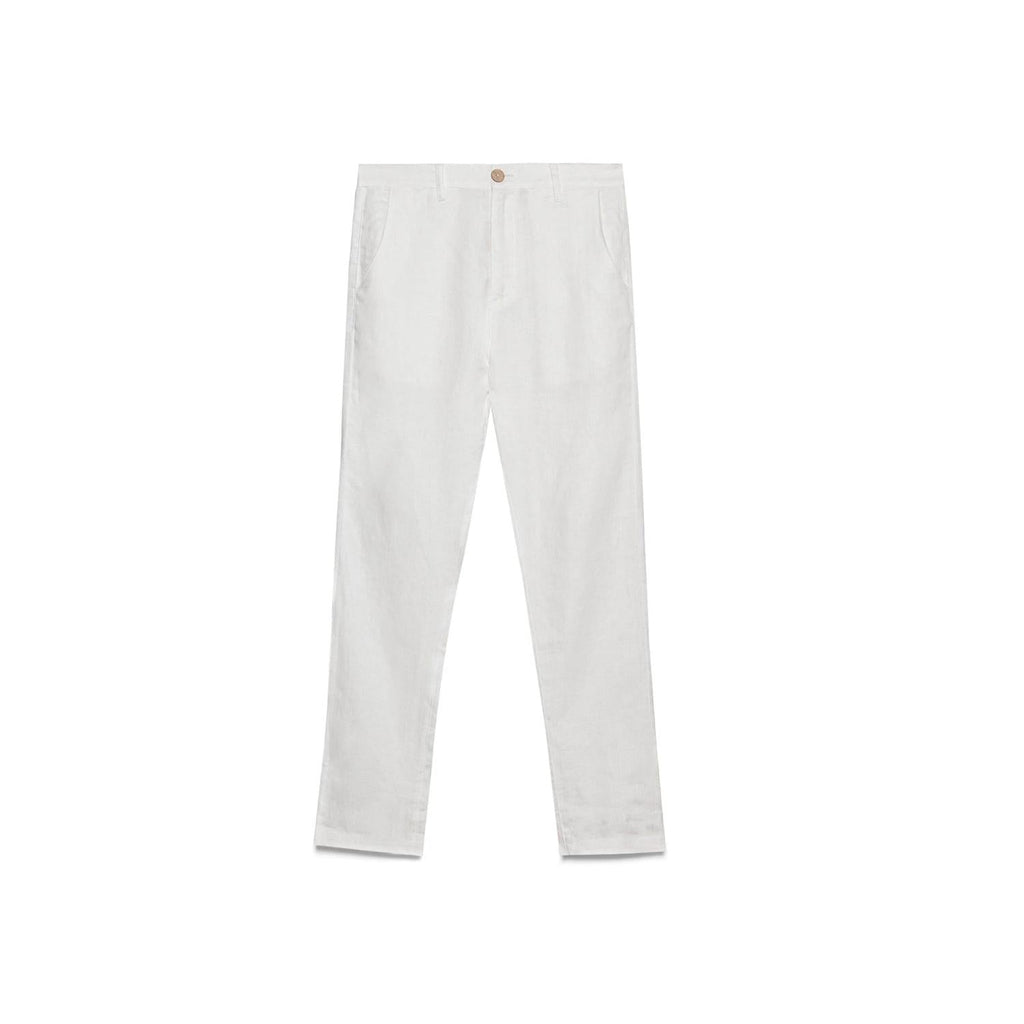 Tonga Linen Trousers In Bone