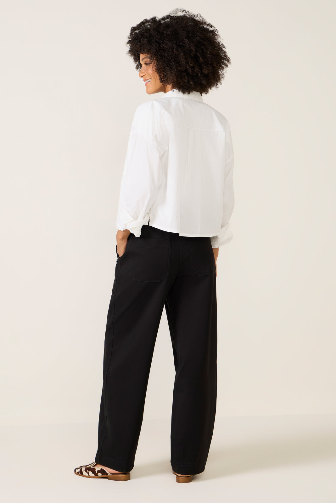 Women's Bronwin Ponte Barrel Pants