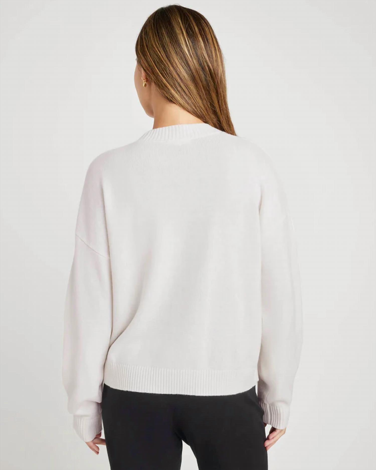 Layton Love Sweater In Ice