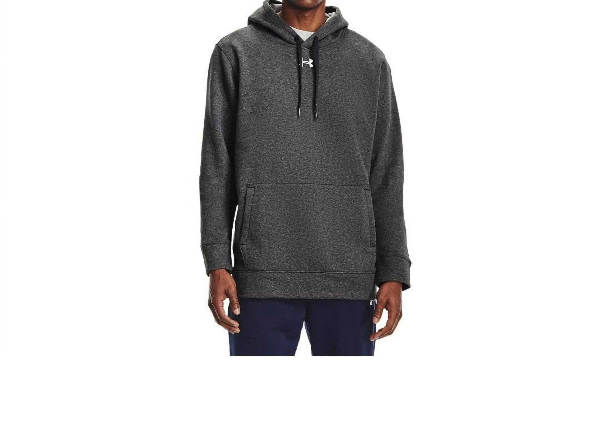 Hustle Fleece Hoody In Carbon Heather
