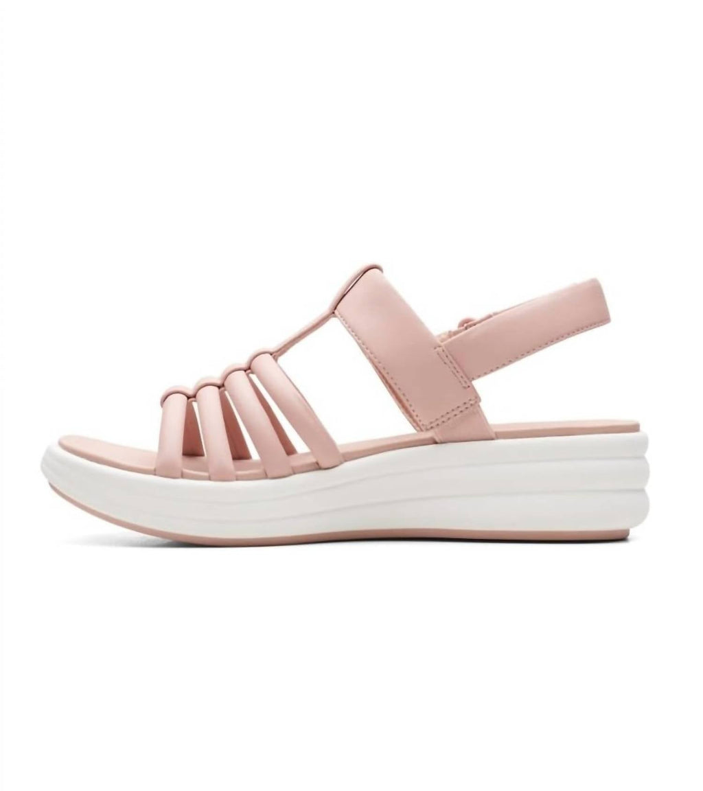 Women's Drift Ease Sandal In Taupe Synthetic