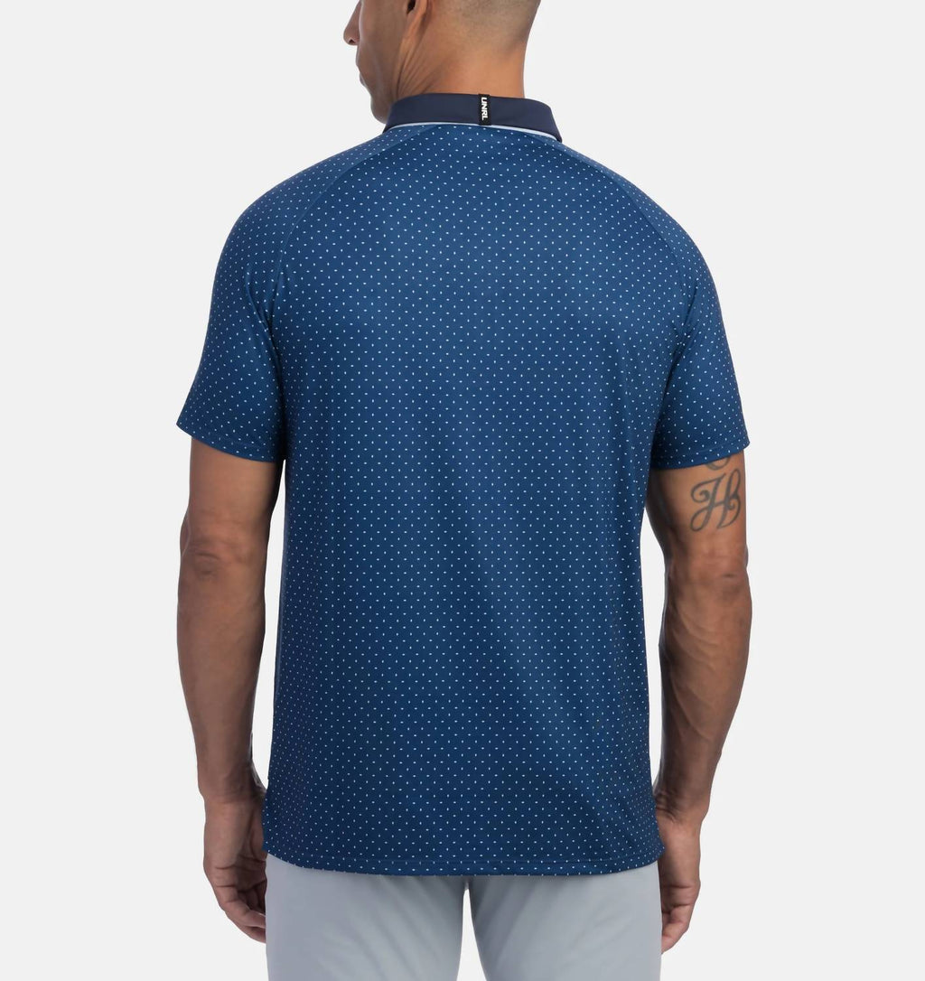 Pinpoint Polo In Cavern Blue