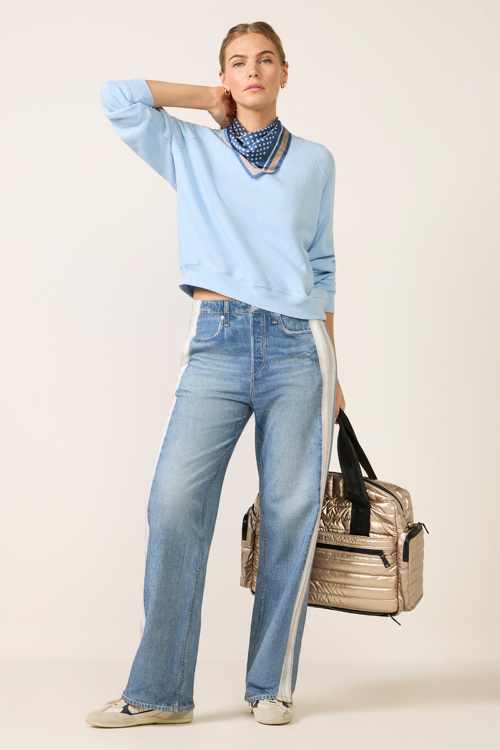 Women's Miramar Terry Wide Leg Jeans