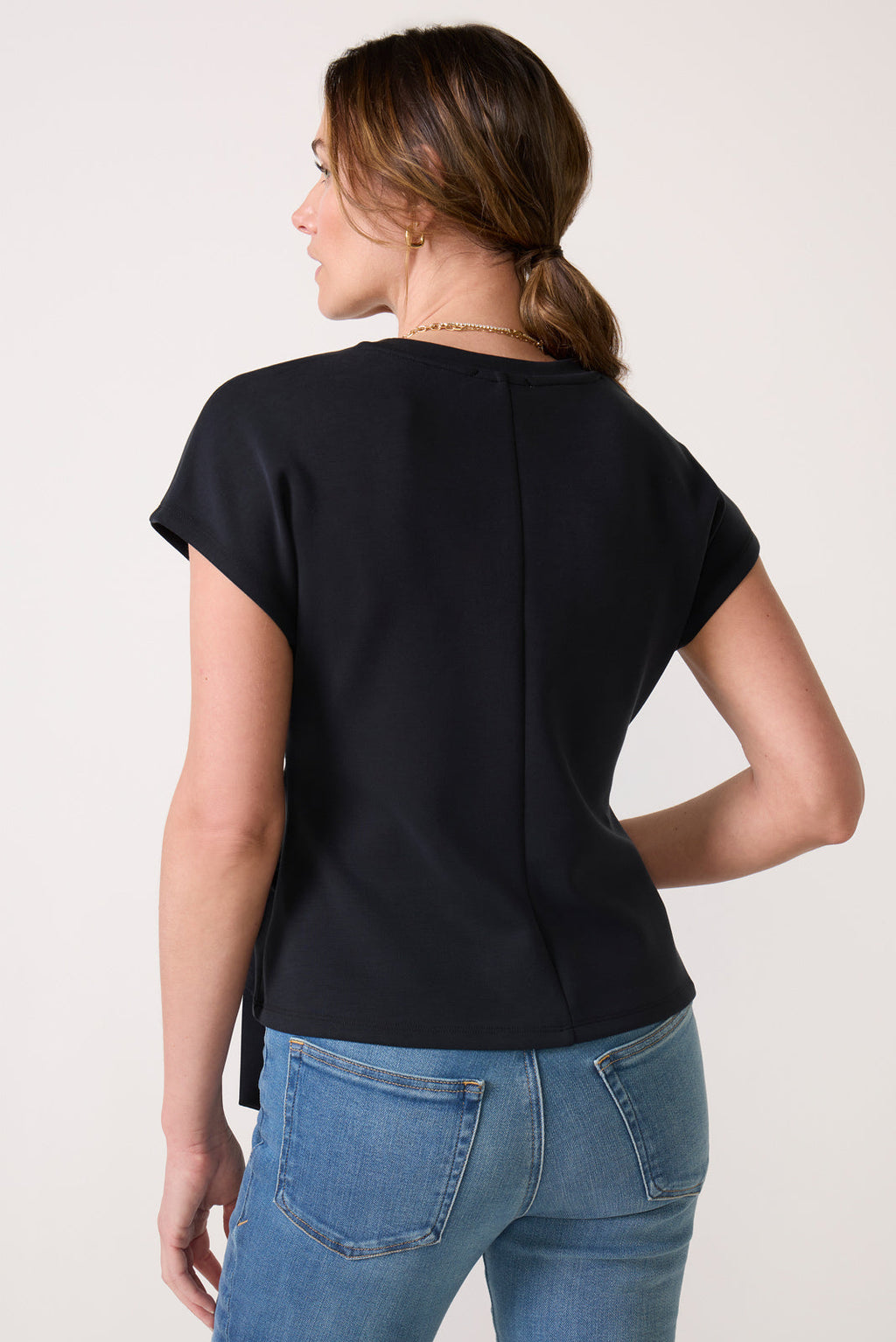 Women's Max Tie Front Scuba Top