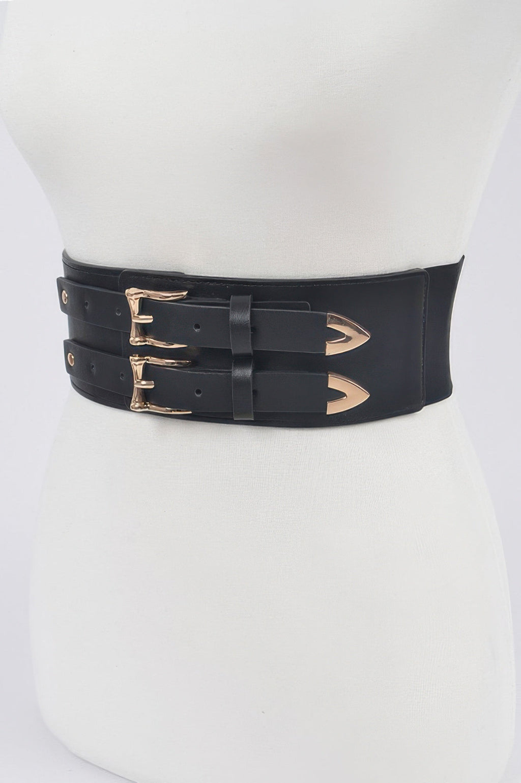 Corset Stretch Belt W Two Buckles