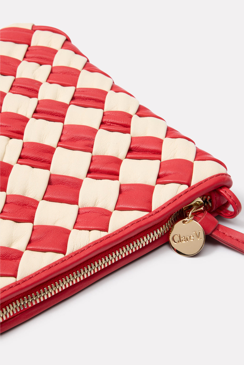 Women's Flat Clutch with Tabs Bag